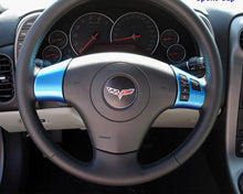 Load image into Gallery viewer, 2006 - 2011 Corvette C6 Carbon Fiber or Painted Steering Wheel Spokes Bezels - LABOR ONLY
