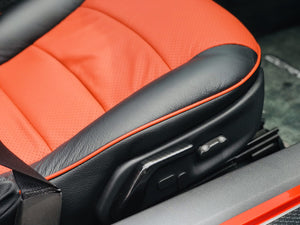 Corvette C6 Carbon Fiber Body Color Painted Carbon Fiber Hydro Seat Recliner Handles