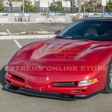 Load image into Gallery viewer, 1997-04 Corvette C5 ZR1 Extended Front Splitter Spoiler Lip Custom Painted Carbon Fiber
