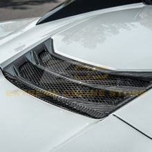 Load image into Gallery viewer, Corvette C8 Convertible Visible Carbon Fiber Rear Hatch Vent
