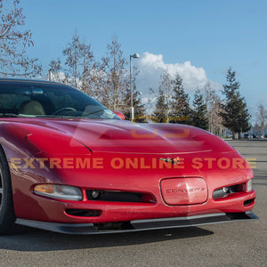 1997-04 Corvette C5 ZR1 Extended Front Splitter Spoiler Lip Custom Painted Carbon Fiber