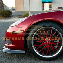 Load image into Gallery viewer, 2005 - 2013 Corvette C6 Base Extended Front Splitter Spoiler Lip Primer Black
