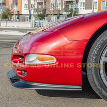 Load image into Gallery viewer, 1997-04 Corvette C5 ZR1 Extended Front Splitter Spoiler Lip Unpainted Primer Black
