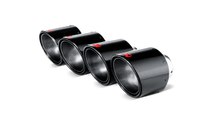 CHEVROLET CORVETTE ZO6/ZR1 (C6) 2011 Tail pipe set (Carbon,dia 115 mm)
