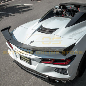 Corvette C8 Convertible Visible Carbon Fiber Rear Hatch Vent