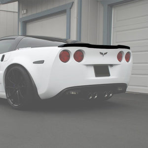 2005 - 2013 Corvette C6 ZR1 Style Rear Trunk Spoiler Wing Unpainted