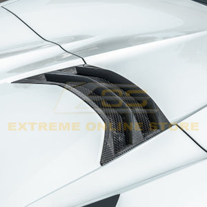 Corvette C8 Convertible Visible Carbon Fiber Rear Hatch Vent