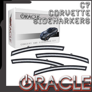 2014-2019 C7 Corvette Oracle Concept Clear Side Markers Set 2392-019