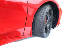 Load image into Gallery viewer, C8 Corvette 2020 Splash Guard Mud Flaps - Front &amp; Rear Options - Custom Painted Carbon Fiber
