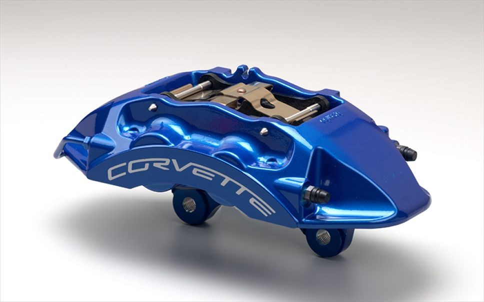 2009 - 2013 Corvette C6 ZR1 Front Brake Calipers Blue OEM GM ...