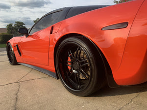 Corvette C6 Z06 Widebody Conversion Kit OEM GM - Custom Painted