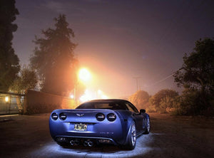 2005-2013 C6 Corvette Midnight ONYX LED Tail Lights Lamps