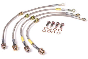 2005 - 2013 Corvette C6 Goodridge Stainless Steel Brake Lines - Base Coupe or Vert