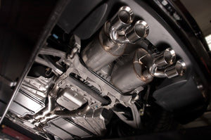 STAINLESS WORKS Chevy Corvette C6 2009-13 2.5" Axleback Exhaust
