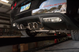 STAINLESS WORKS Chevy Corvette C6 2009-13 2.5" Axleback Exhaust