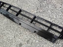 2005 – 2013 BASE CORVETTE C6 CARBON FIBER HYDROGRAPHICS CUSTOM PAINTED FRONT BUMPER GRILLE INSERT