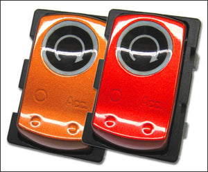 2005 - 2013 Corvette C6 Carbon Fiber Hydrographics / Body Color Painted Ignition Starter Switch OEM GM