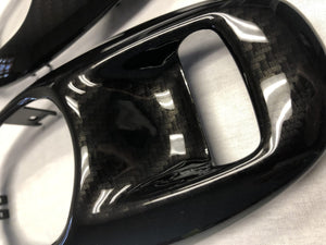 1997 - 2004 Corvette C5 Carbon Fiber HydroGraphics Door Handle Bezels