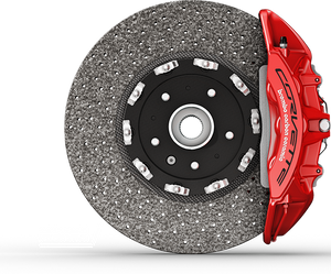 Corvette C6 ZR1 Z07 OEM GM Carbon Ceramic Rotor - Rear