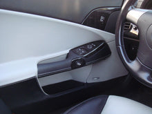 Load image into Gallery viewer, 2005 - 2013 Corvette C6 Carbon Fiber HydroGraphics Body Color Painted Interior Door Release Bezels
