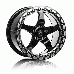 Forgestar 17X10" D5 Flow Formed Drag Wheel Single Beadlock - FGS-D51710-SBL