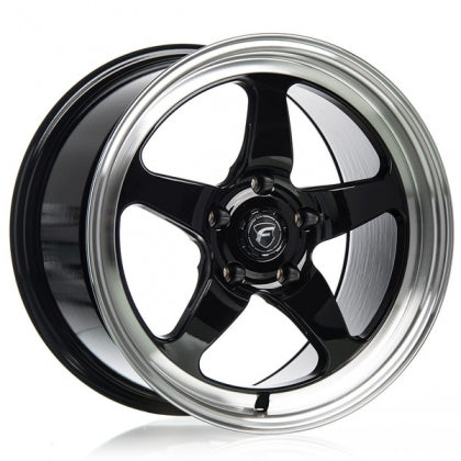 Corvette C5/C6/C7 Forgestar D5 Drag Racing Wheel - Rotary Forged Flow Formed Monoblock Lightweight Wheel - FGS-D5WHEEL