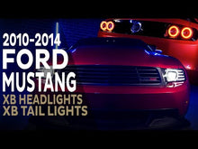 Load and play video in Gallery viewer, Morimoto Ford Mustang (10-14): XB LED Headlights
