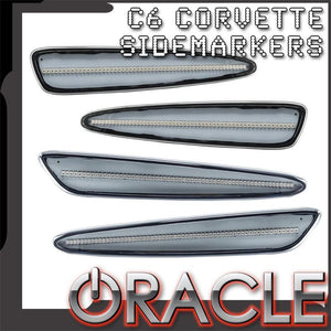2005-2013 C6 Corvette Concept SMD Sidemarkers - Clear