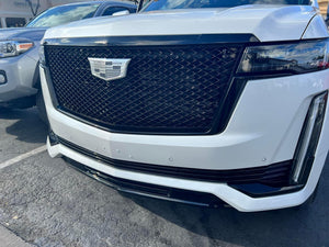 2021 Up GM General Motors OEM Cadillac Escalade SPORT Gloss Black Fog Light Molding Trim Appearance