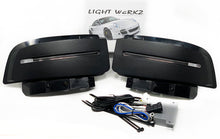 Load image into Gallery viewer, 2005-2013 C6 Corvette BRABUS-STYLE LED Fog Runner Light Lamps - Projector Style Black
