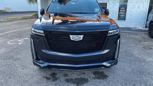 2021 Up GM General Motors OEM Cadillac Escalade SPORT Gloss Black Fog Light Molding Trim Appearance