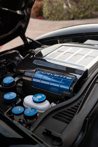 2009 - 2013 Corvette C6 ZR1 Carbon Fiber Hydrographics LS9 Engine Cover
