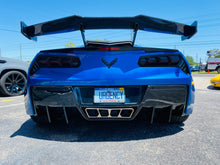 Load image into Gallery viewer, Corvette C7 ZR1 Visible Carbon Fiber ZTK Conversion Rear Spoiler High Wing
