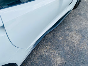 Corvette C7 Z06 Grand Sport Rocker Panels - Real Carbon Fiber Side Skirts