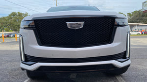 2021 Up GM General Motors OEM Cadillac Escalade SPORT Gloss Black Front Grille Generation 5