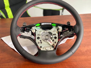 Corvette C6 Custom Interior - Steering Wheel - Suede or Leather with Colored Stitching