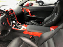 Load image into Gallery viewer, 2005 - 2007 Corvette C6 Carbon Fiber HydroGraphics / Custom Painted Interior Package #4
