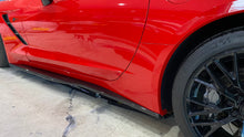 Load image into Gallery viewer, Corvette C7 Z06 Grand Sport Rocker Panels - Real Carbon Fiber Side Skirts
