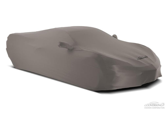 2020-2022 Corvette C8 Satin Stretch Coverking Car Cover Gray