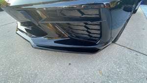 2020+ Corvette C8 Z51 Style Front Splitter Lip - Custom Painted Carbon Fiber Hydro