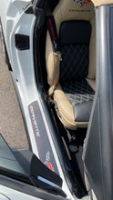 Load image into Gallery viewer, Corvette C6 Carbon Fiber Painted Interior Door Molding Trim
