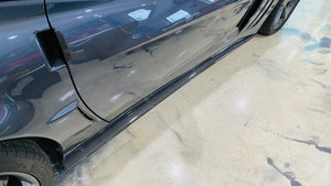 Corvette C6 ZR1 Style REAL Carbon Fiber Rocker Panels Side Skirts & Splitter Package