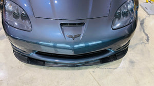 Corvette C6 ZR1 Style Carbon Fiber Splitter for Z06 Grand Sport