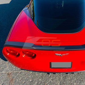 2005 - 2013 C6 Corvette ZR1 Style Extended Style Visible Carbon Fiber Spoiler