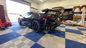 2020 C8 Corvette Stingray Rear Spoiler, High Wing, Carbon Flash Metallic