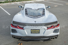 Load image into Gallery viewer, For 20-Up Corvette C8 ABS Plastic Rear Lid Ducktail Wing Spoiler Custom Painted Carbon Fiber
