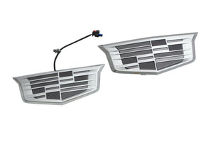 2021 2022 2023 2024 Cadillac Escalade Emblems in Monochrome Finish GM OEM NEW 5th Generation