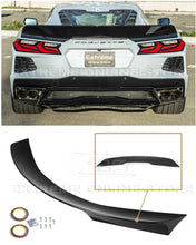 Load image into Gallery viewer, 2020 Up Corvette C8 EOS Performance GLOSSY BLACK Rear Ducktail Wing Spoiler
