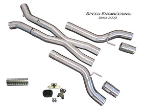 C7 Corvette 2" Headers & X-Pipe 2014-19 (LT1, LT4 Engines) - Speed Engineering