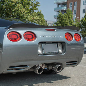 Corvette C5 ZR1 Extended Rear Trunk Spoiler Custom Painted Carbon Fiber Hydro